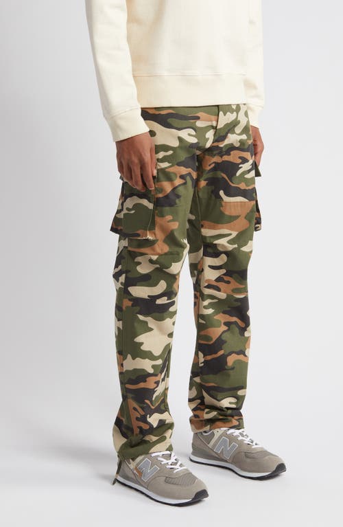 Cat Wwr Cotton Ripstop Cargo Pants In Multi