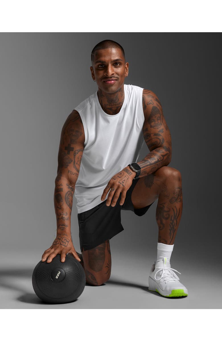 2XU Motion 5 Inch Shorts, Alternate, color, Black/Black