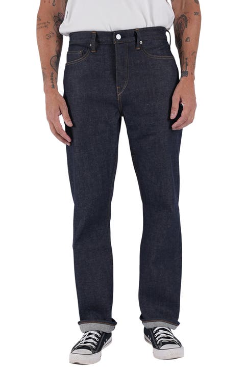 The Pail Loose Straight Leg 14-Ounce Stretch Selvedge Jeans (Indigo Raw)