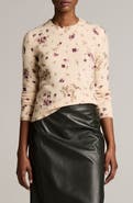Vince Floral Crewneck Sweater