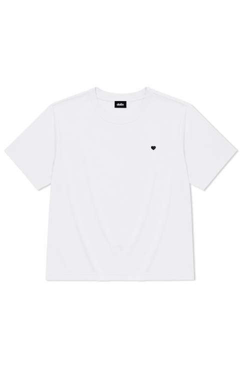 Lil Heart Relaxed Midweight Jersey Tee