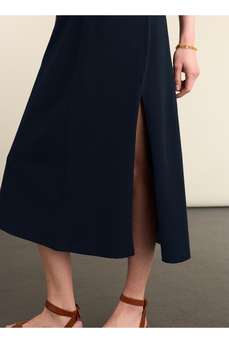 Alith T-Shirt Twist Dress, Alternate, color, Classic Navy