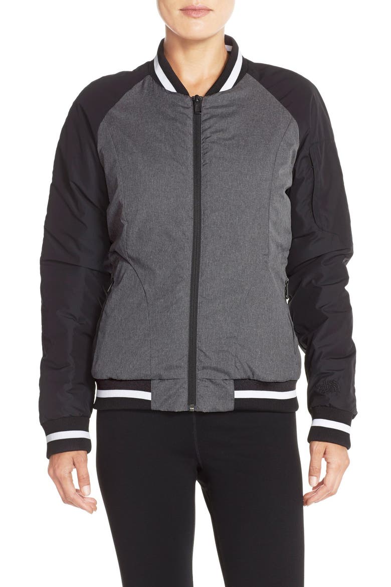 'Rydell' Water Resistant Heatseeker™ Insulated Bomber Jacket video