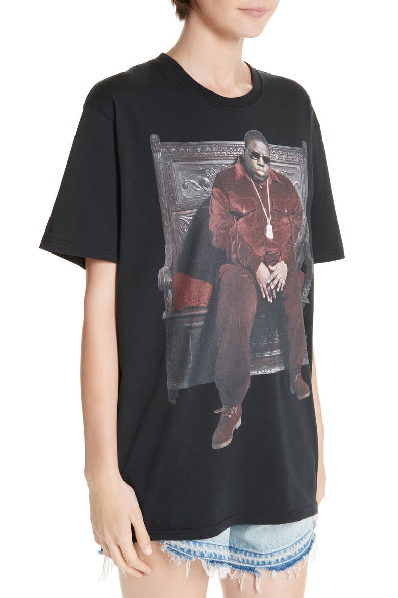 Biggie Throne Curtis Tee, Alternate, color, VINTAGE BLACK