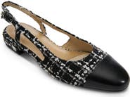 VANELi Tisha Cap Toe Slingback Flat