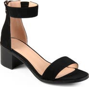 Journee Collection Percy Open Toe Heeled Sandal