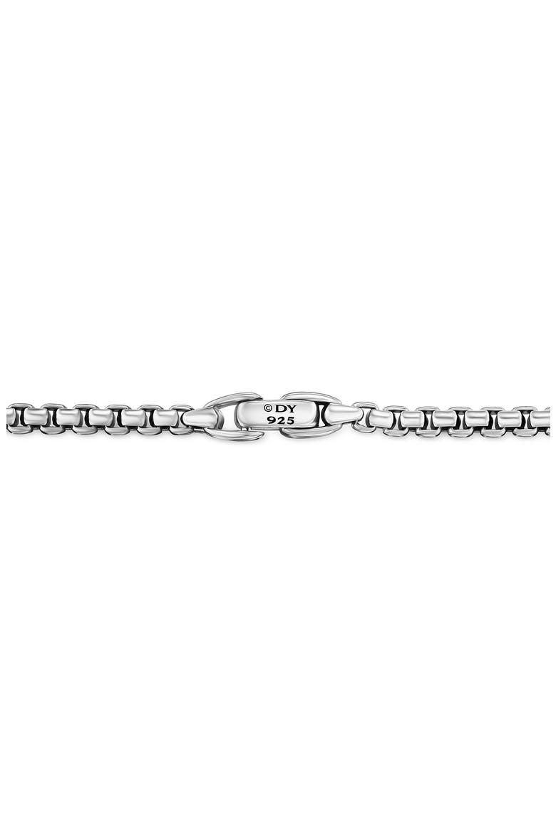 Cross Station Necklace in Sterling Silver with Diamonds, 5mm, Alternate, color, STERLING SILVER/WHITE DIAMOND