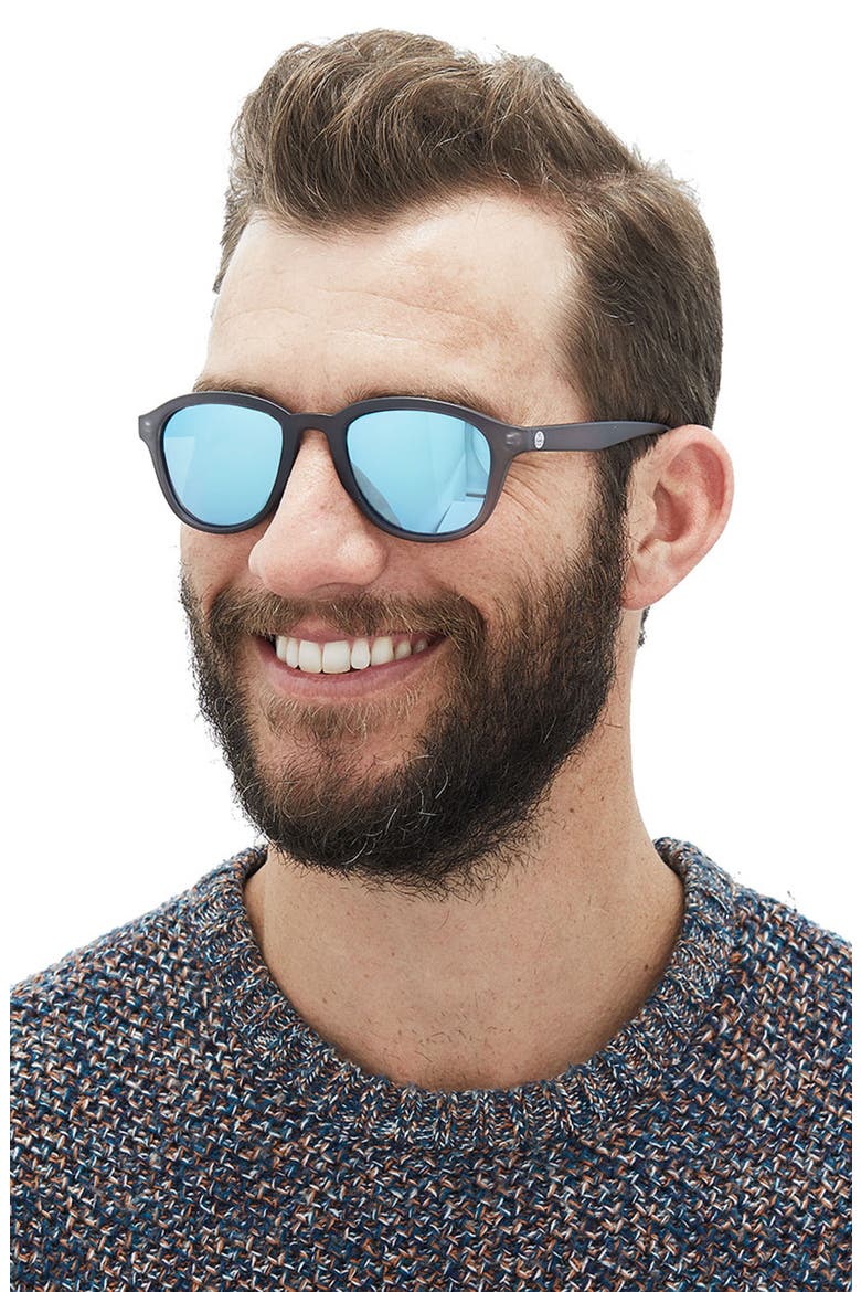 Chalet 49mm Polarized Sunglasses, Alternate, color, GREY SKY