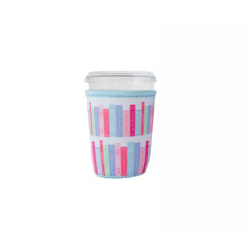 Bookshelf Print Beverage Sleeves