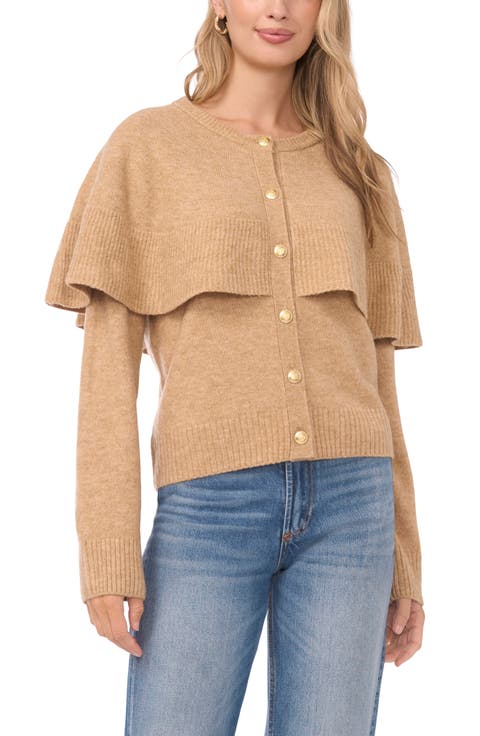 Cape Detail Cardigan