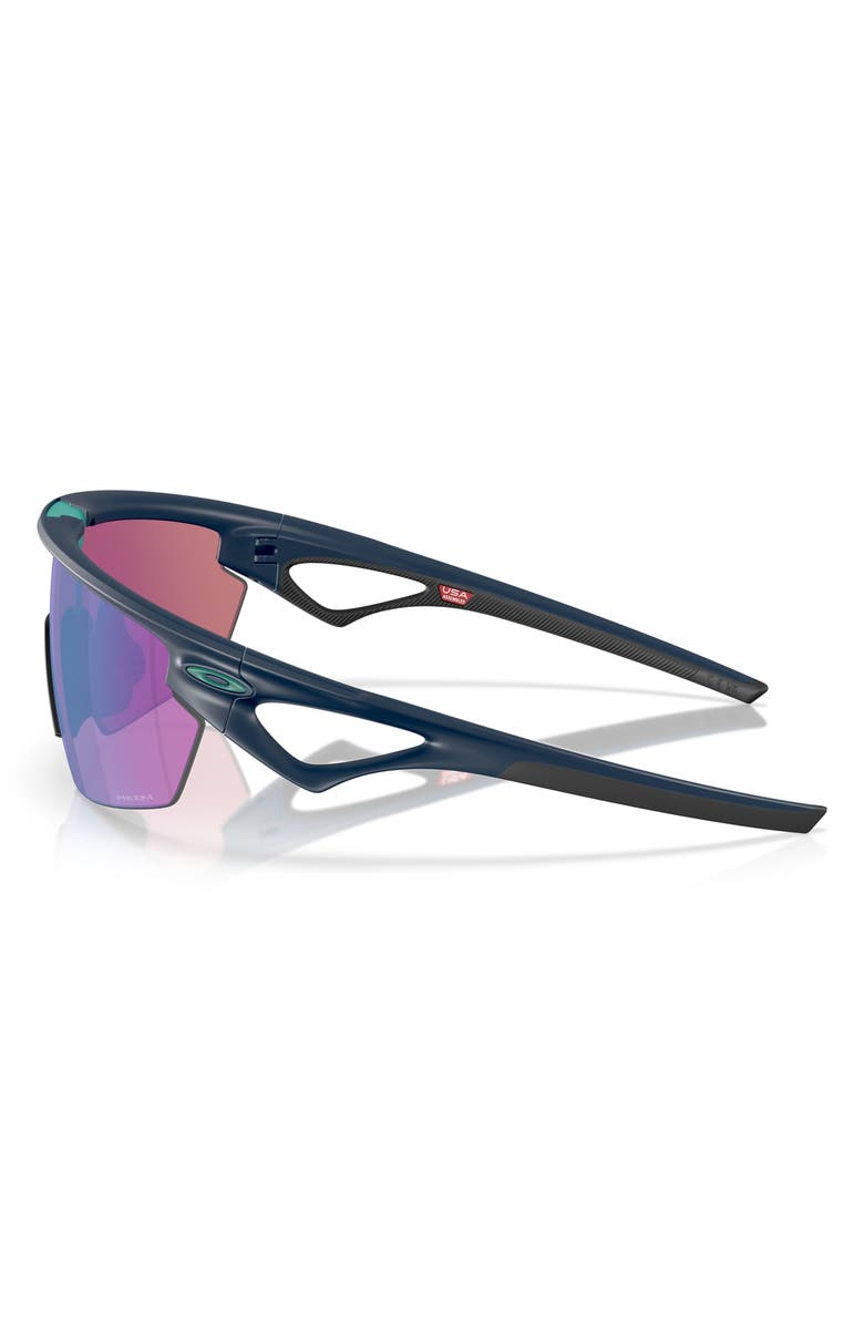 Oakley Prizm<sup>™</sup> Road Sport 36mm Rectangular Sunglasses, Alternate, color, Matte Abyss / Prizm Road Jade