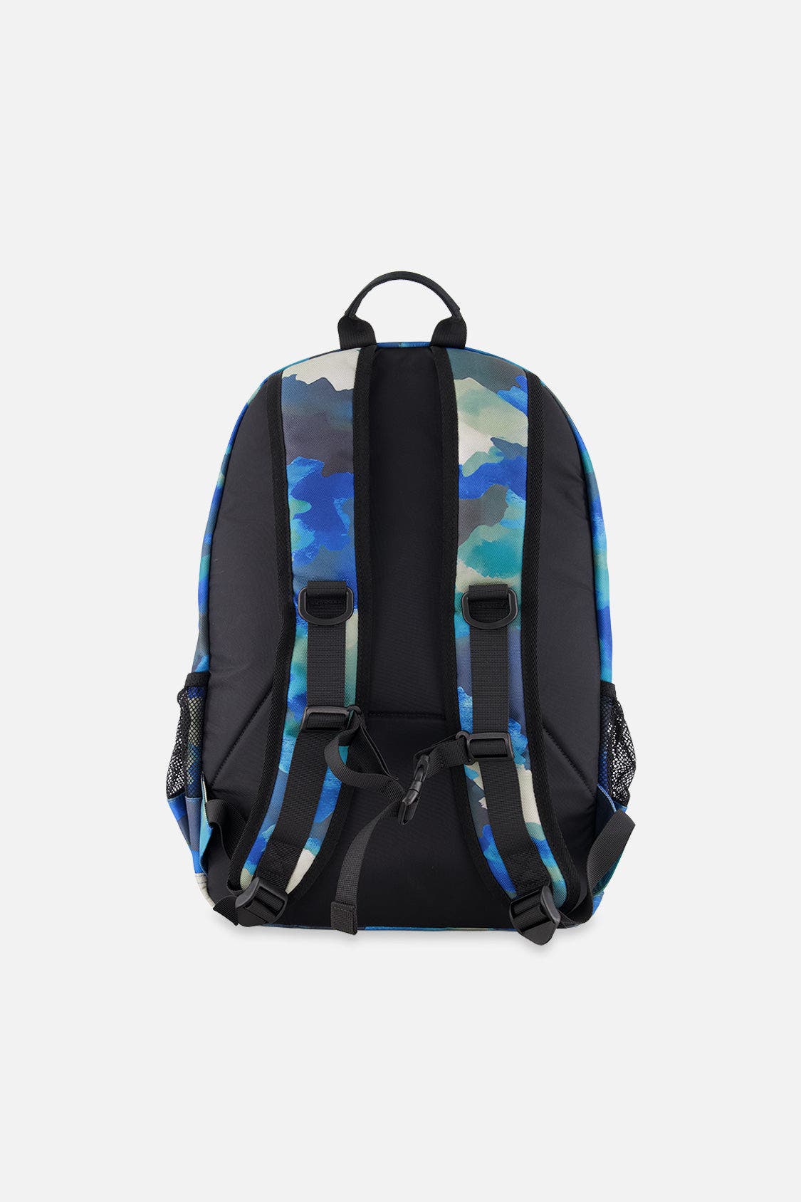 Camouflage Durable Spacious Multi-Compartment Backpack, Alternate, color, Blue and Grey Camouflage