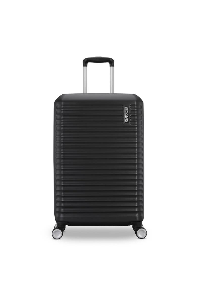 Stratum 3.0 Hardside Expandable 24" Medium Checked Luggage, Alternate, color, Black