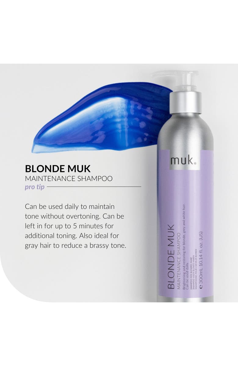 Muk Haircare Blonde muk Maintenance Shampoo, Alternate, color, 10.14 Fl Oz