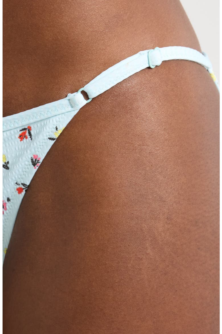 The Lulu Bikini Bottoms, Alternate, color, EMBROIDERED FLORAL SKY
