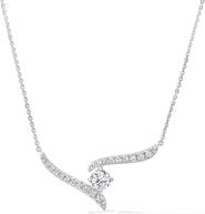 HEARTS ON FIRE Vela Crossover Pendant Necklace
