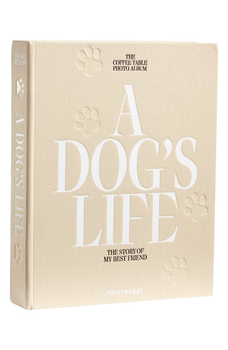 PRINTWORKS A Dog's Life Album, Alternate, color, Beige