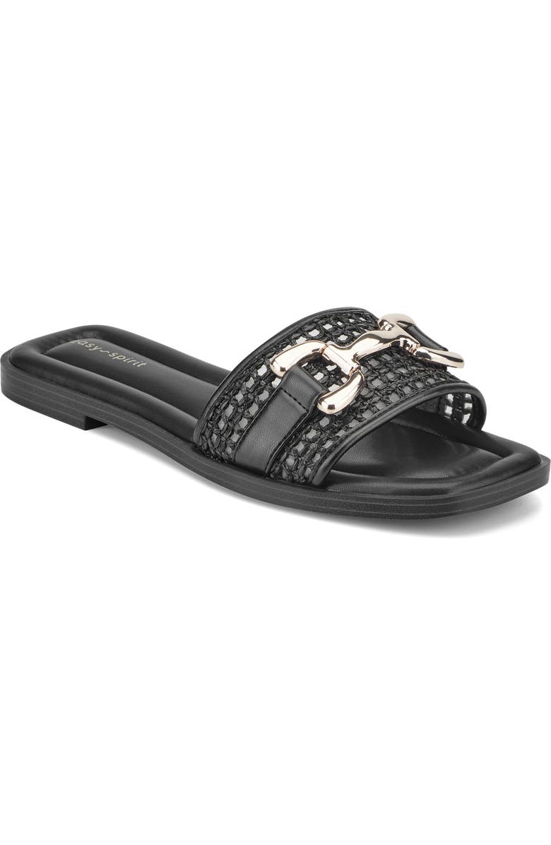 Easy Spirit Vana Bit Slide Sandal, Main, color, Blk01
