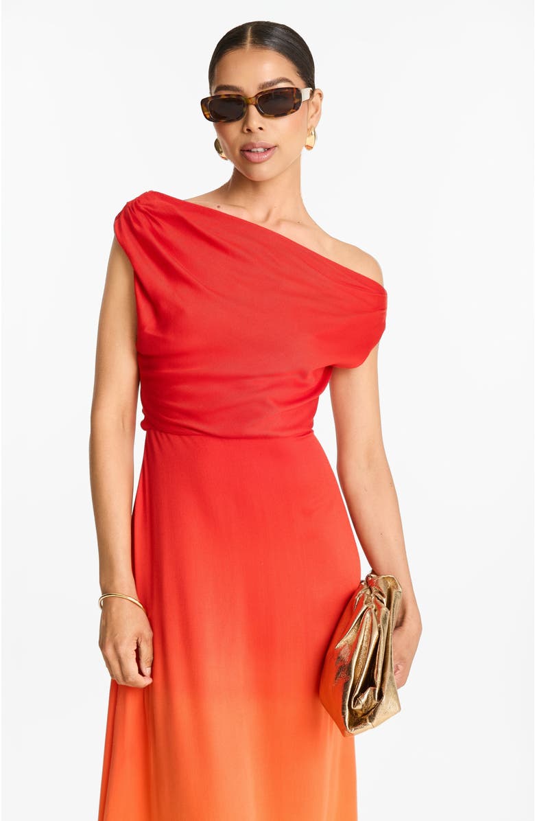 DIARRABLU Ombra Sherbet Alba FSC<sup>®</sup> Certified Viscose Dress, Alternate, color, Ombra Sherbet