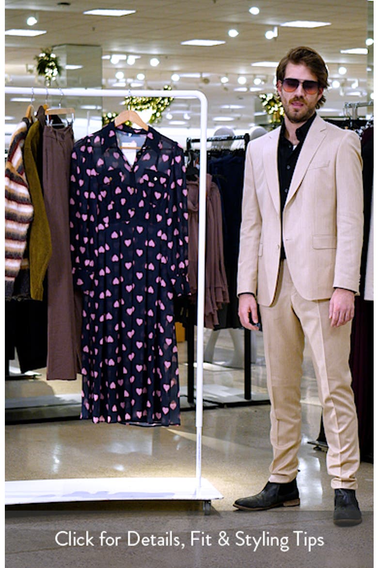 Cody Long Sleeve Chiffon Shirtdress video