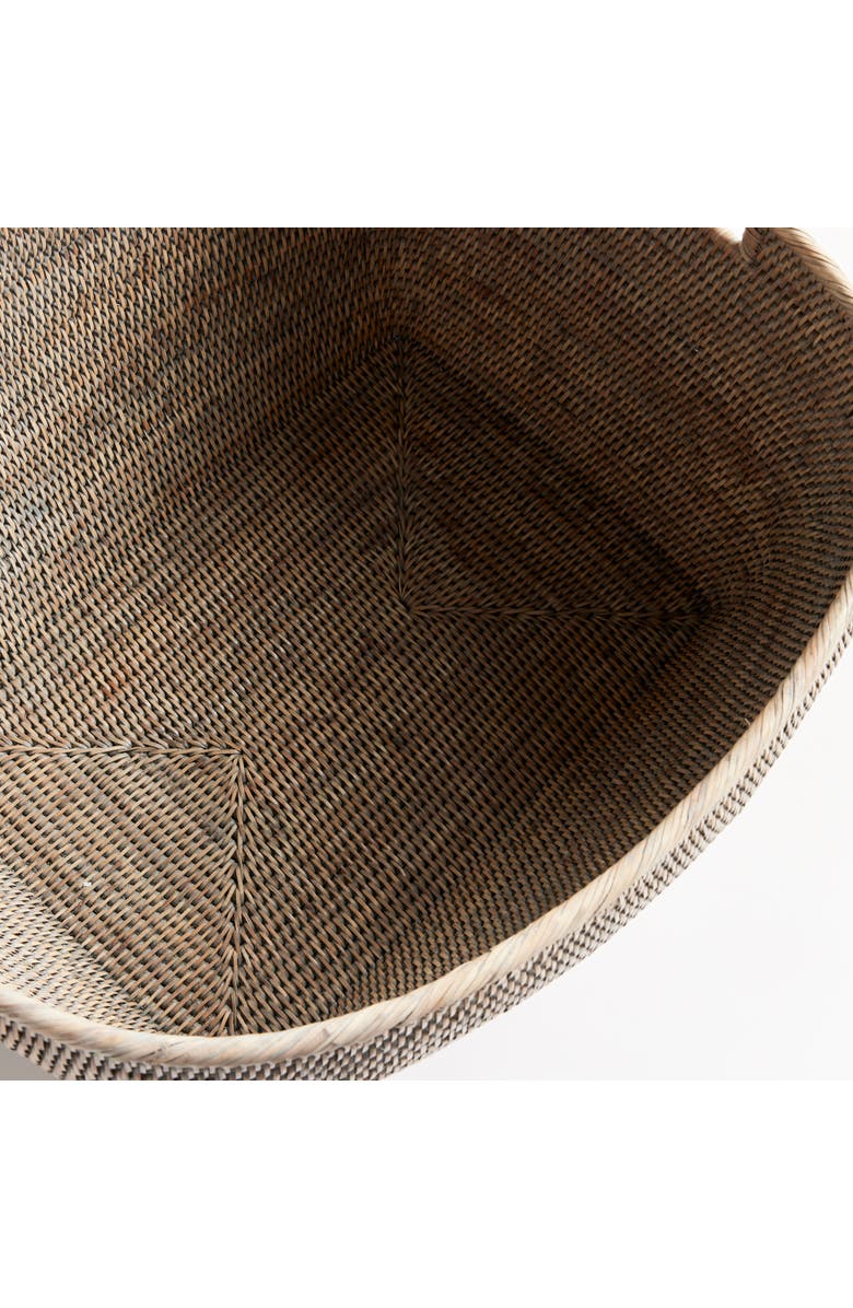 Napa Home & Garden Burma Rattan Family Decorative Baskets Set of 3, Alternate, color, Gray