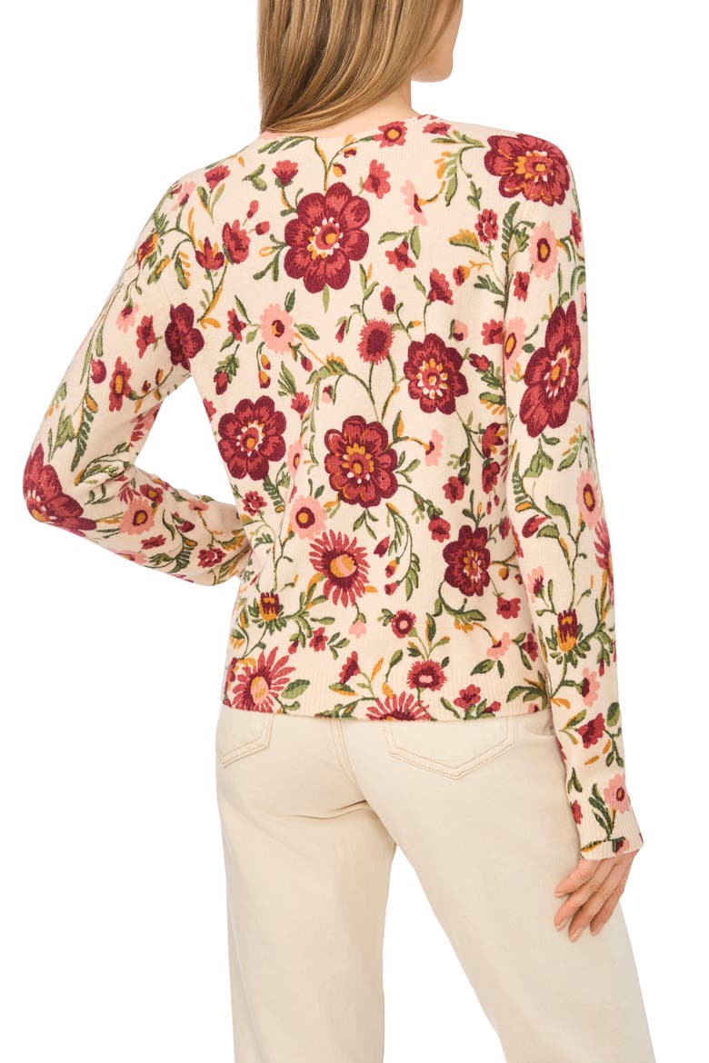 Floral Sweater, Alternate, color, BABYS BREATH