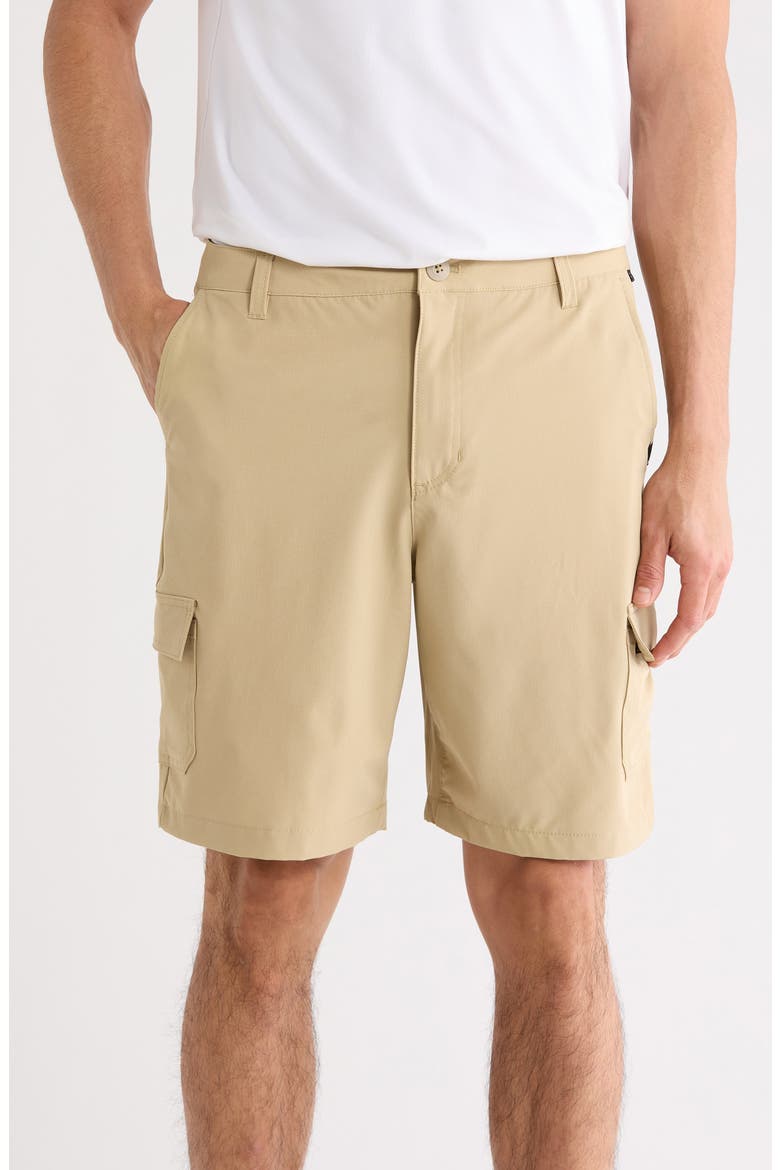 Aqua Ripstop Cargo Shorts, Main, color, TWILL