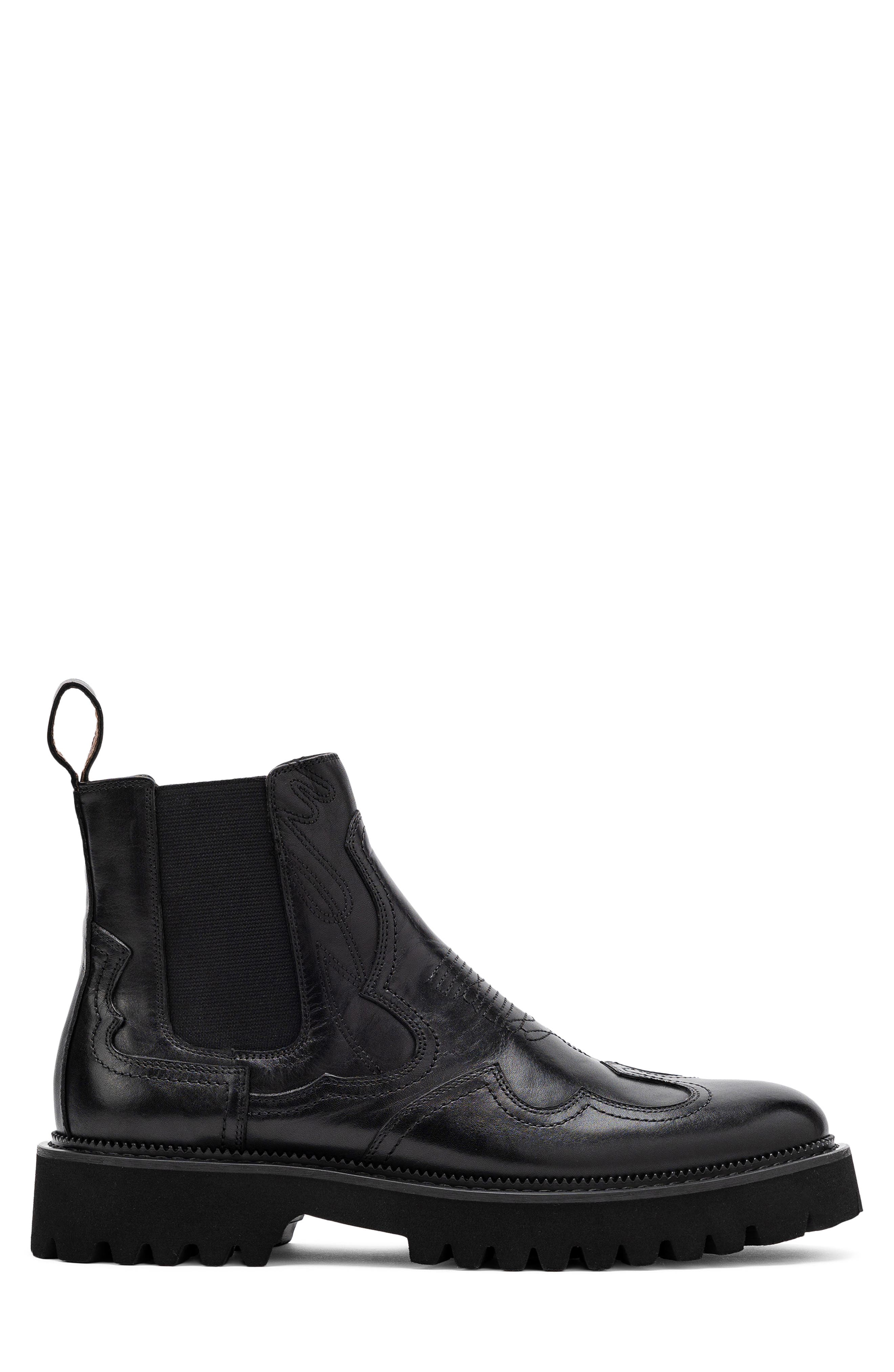 MARC NOLAN Dax Chelsea Boot, Alternate, color, Black