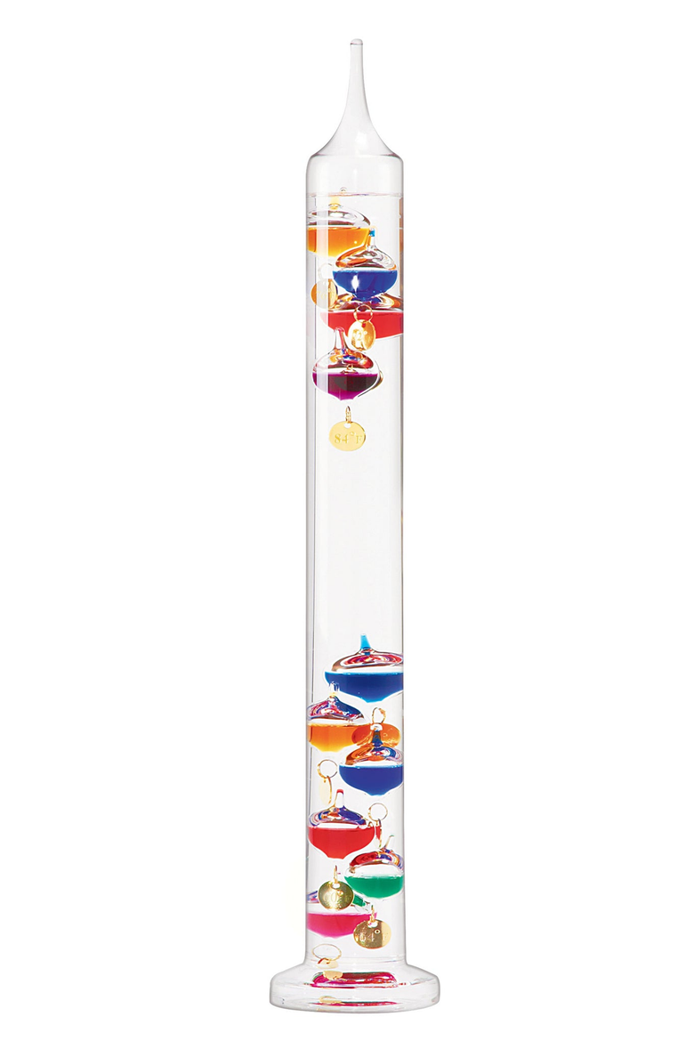 The Galileo Thermometer, Alternate, color, 17"