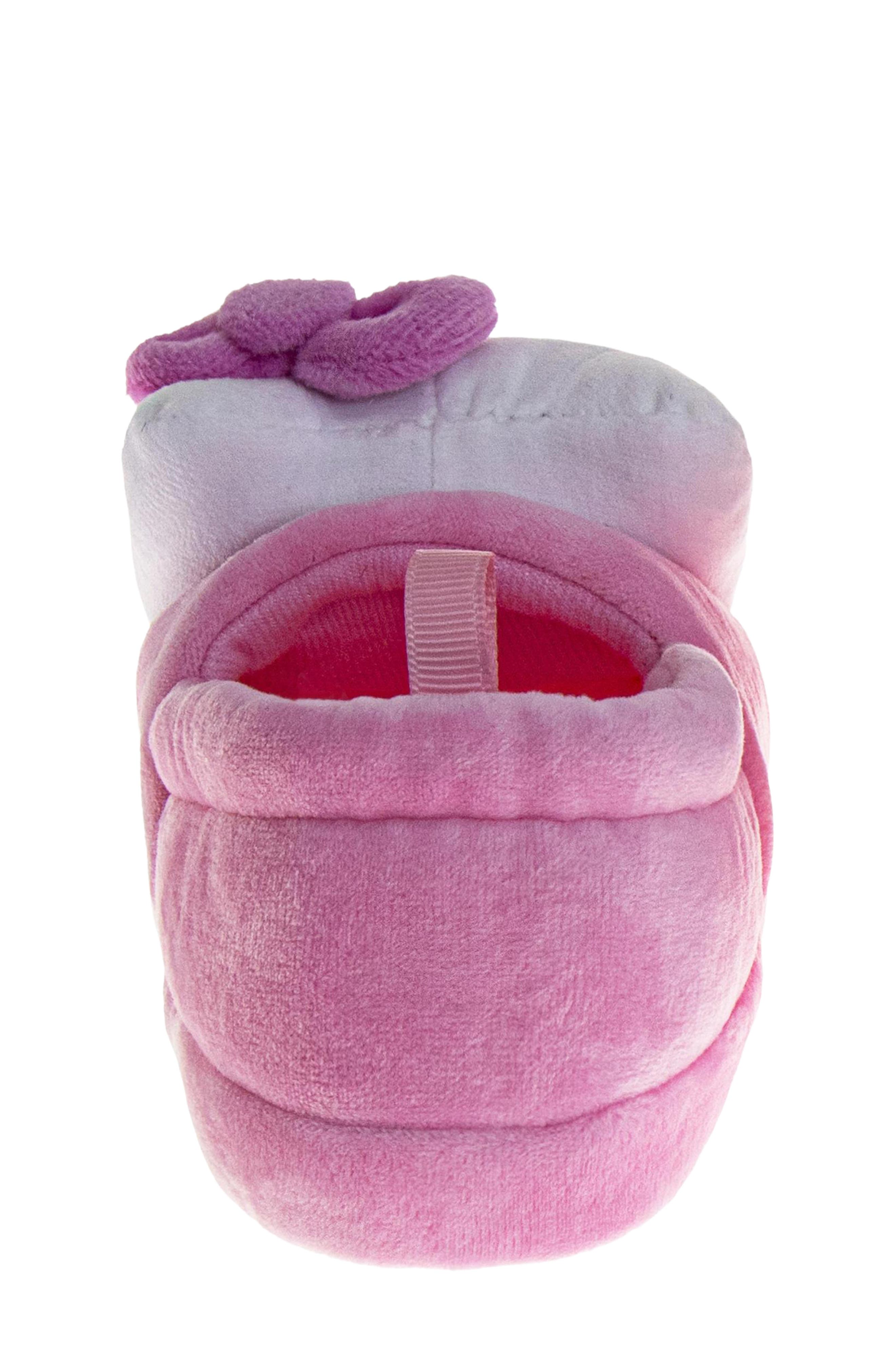 Kids' Hello Kitty Slipper, Alternate, color, WHITE/ PINK