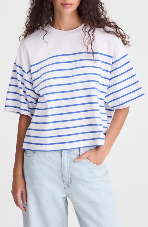 The Boxy Crop Jersey T-Shirt