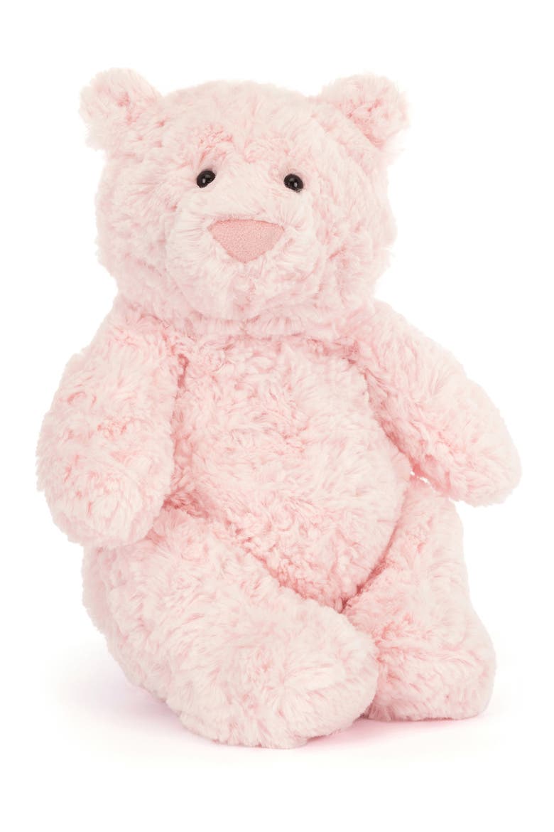 Leola Bear Stuffed Animal, Alternate, color, PINK