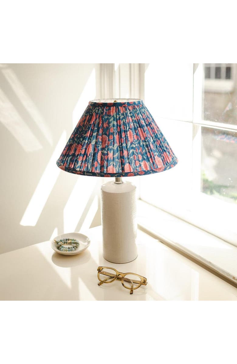 Sophie Williamson Design Pleated Lampshade in Ella Print, Alternate, color, 