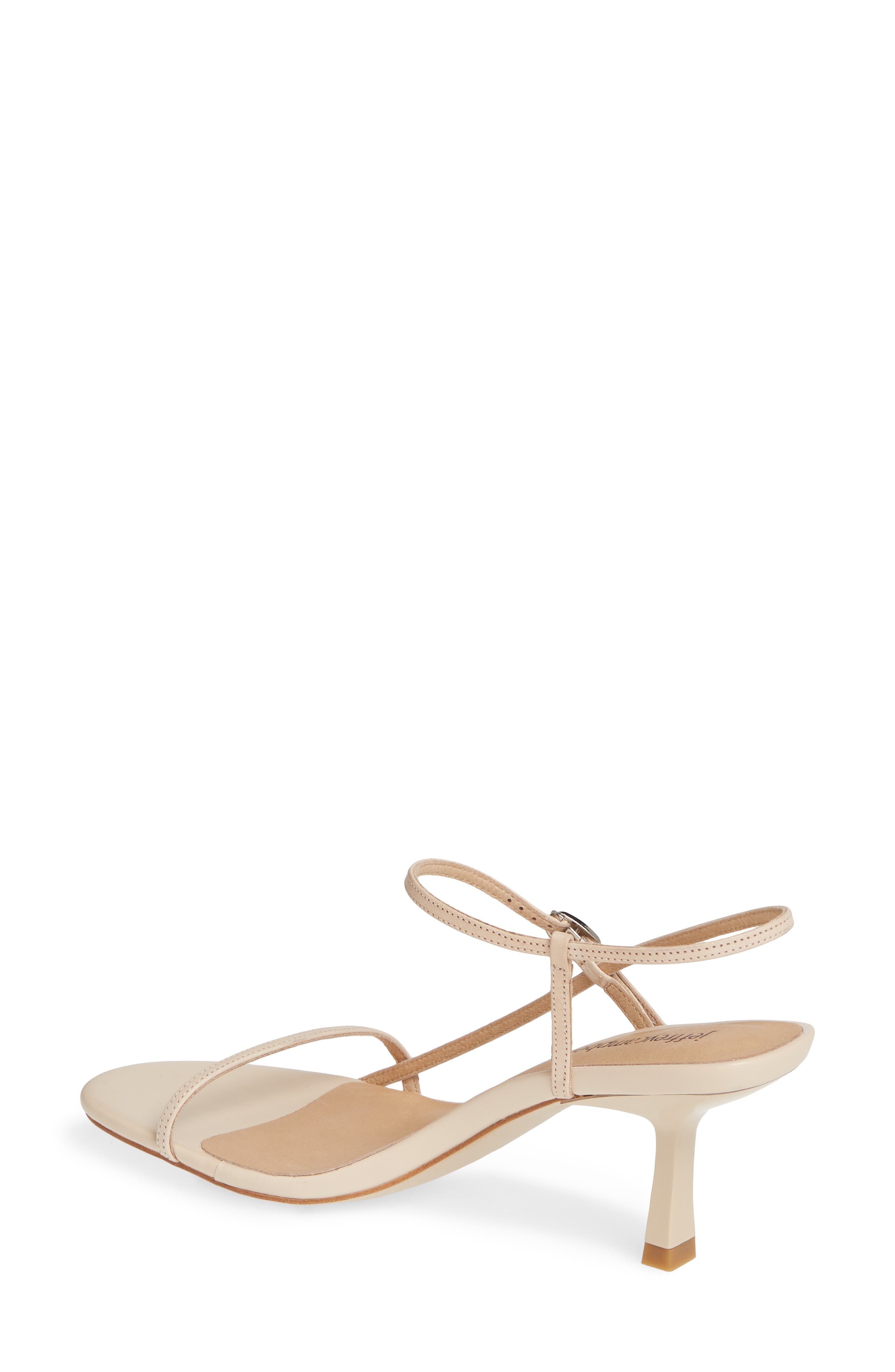 Gallery Sandal, Alternate, color, BEIGE LEATHER