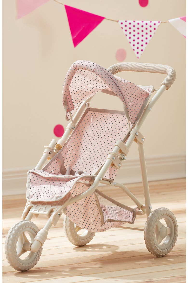 Olivia's Little World Baby Doll Jogging Stroller, Alternate, color, PINK
