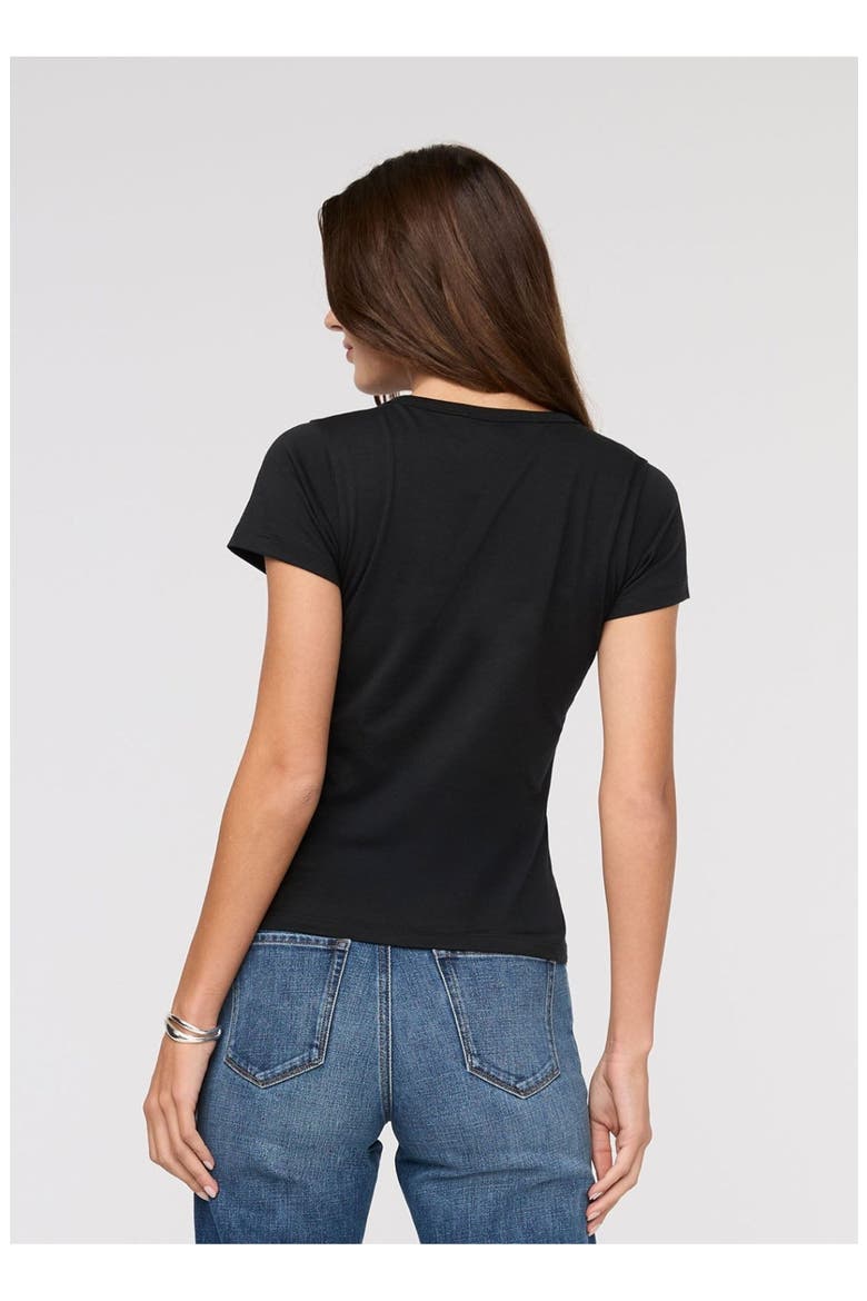 PurePima Slim Crew, Alternate, color, Black