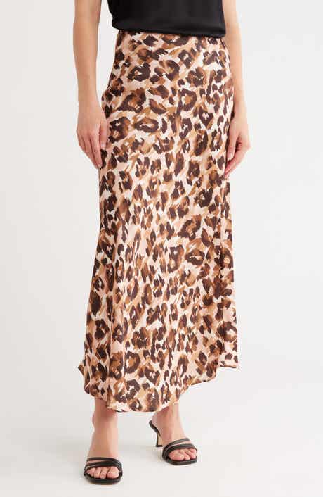 Steve Madden Satin Trumpet Skirt