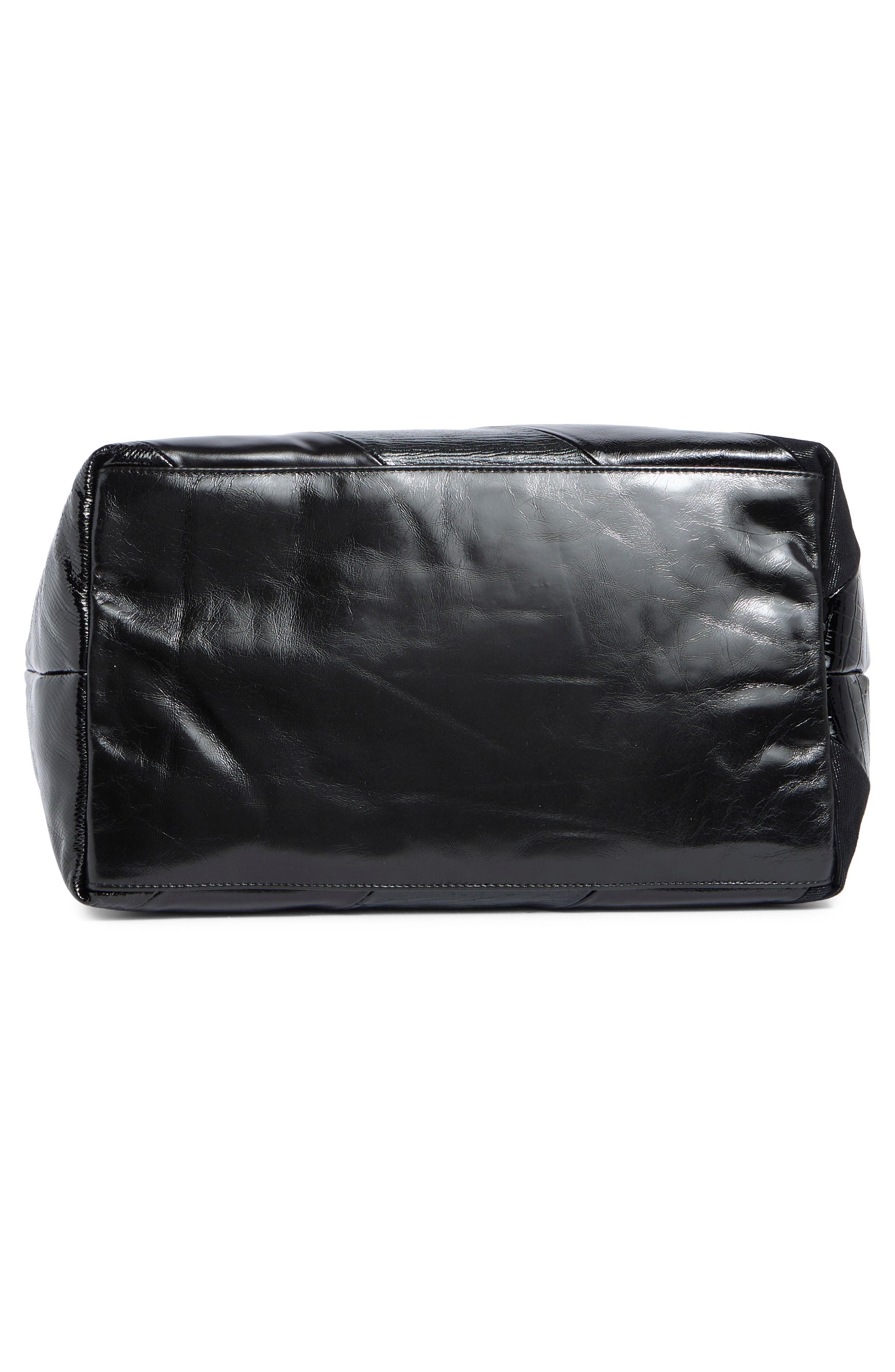 Kurt Geiger London Large Kensington Quilted Leather Shopper Bag, Alternate, color, Black