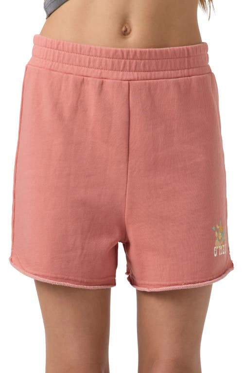O'neill Tori French Terry Shorts In Brown