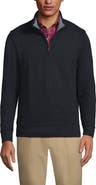 Lands' End Bedford Rib Quarter Zip Pullover Sweater