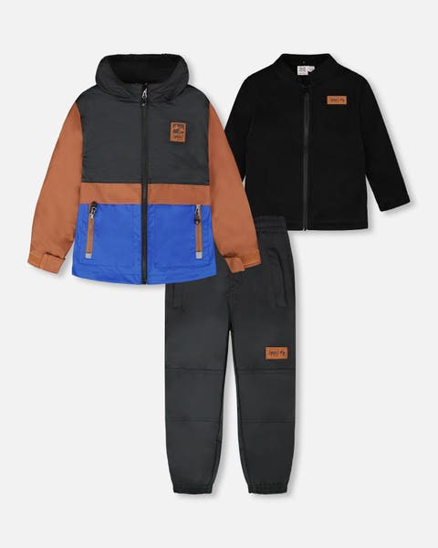 3-in-1 Two-Piece Mid-Season Outerwear Set (Baby)