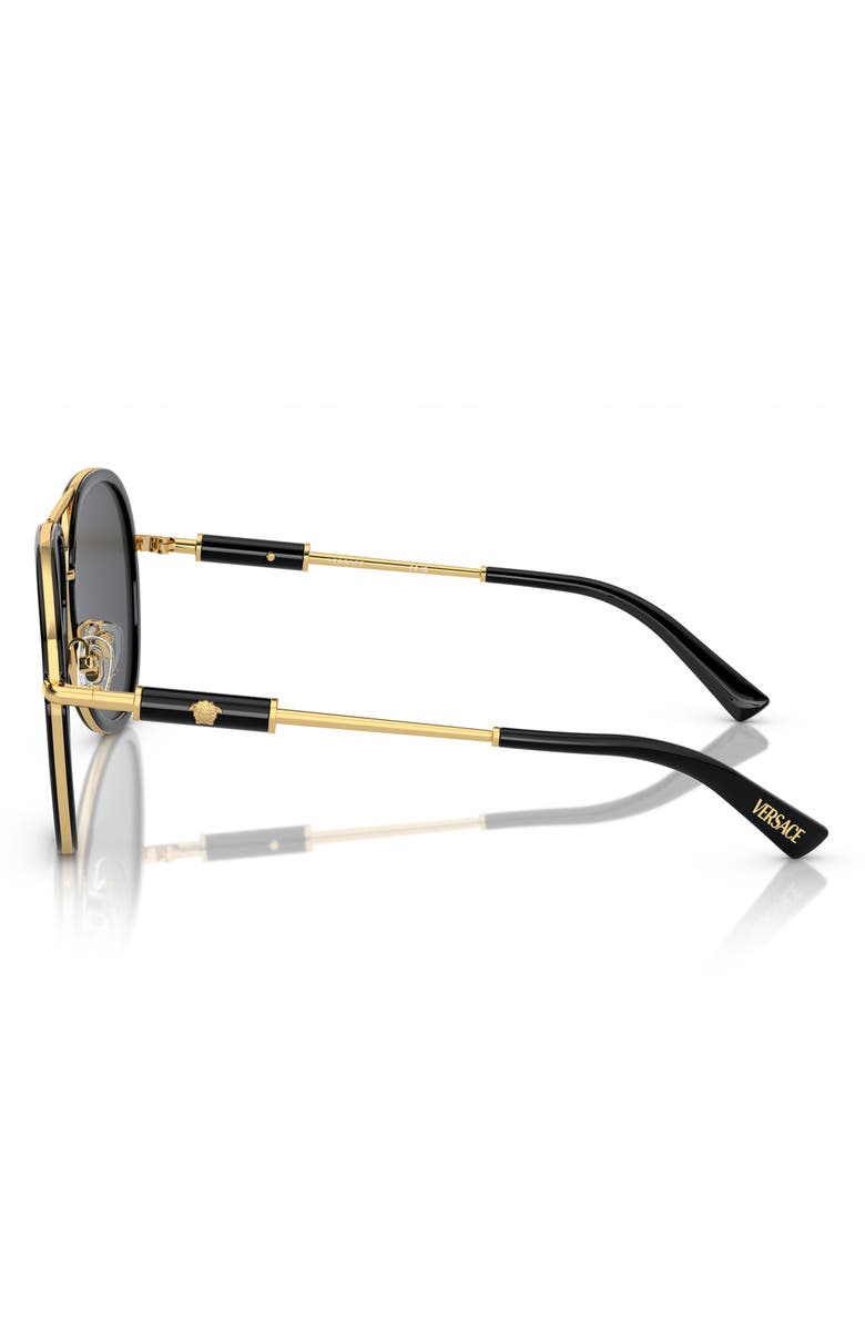 Versace 60mm Pilot Sunglasses, Alternate, color,