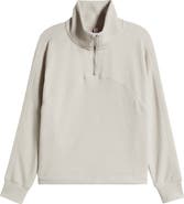Zella Half Zip Waffle Stitch Sweatshirt