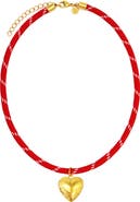 Petit Moments Heart Locket Paracord Necklace