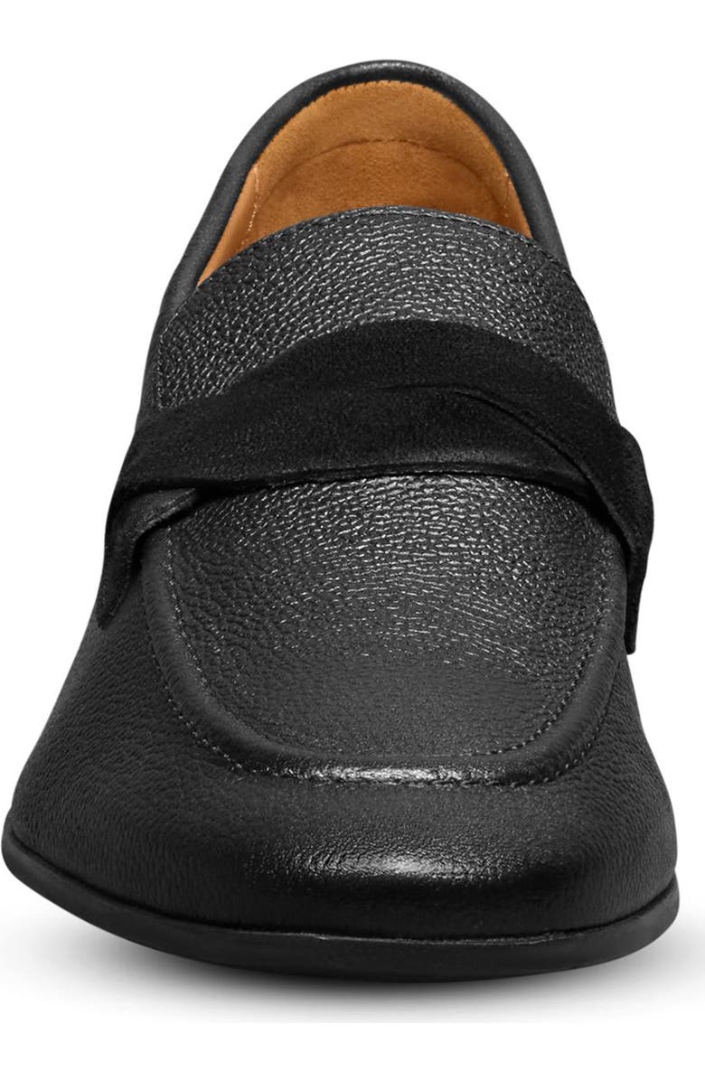 Allen Edmonds Lawrence Apron Toe Loafer, Alternate, color, Black