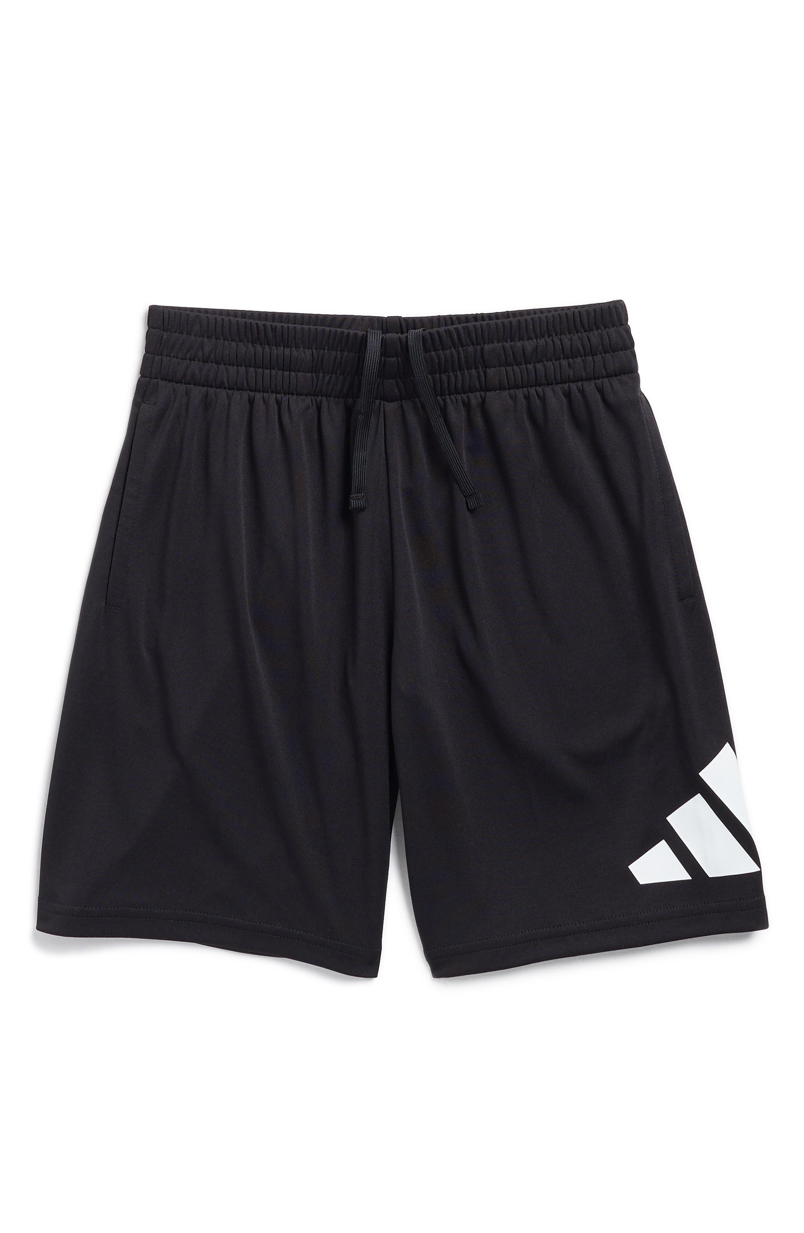 adidas Kids' 3-Bar Mesh Shorts