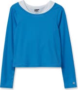 Lands' End Girls 2 In 1 Active Set Top