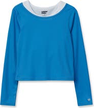 Lands' End Girls 2 In 1 Active Set Top