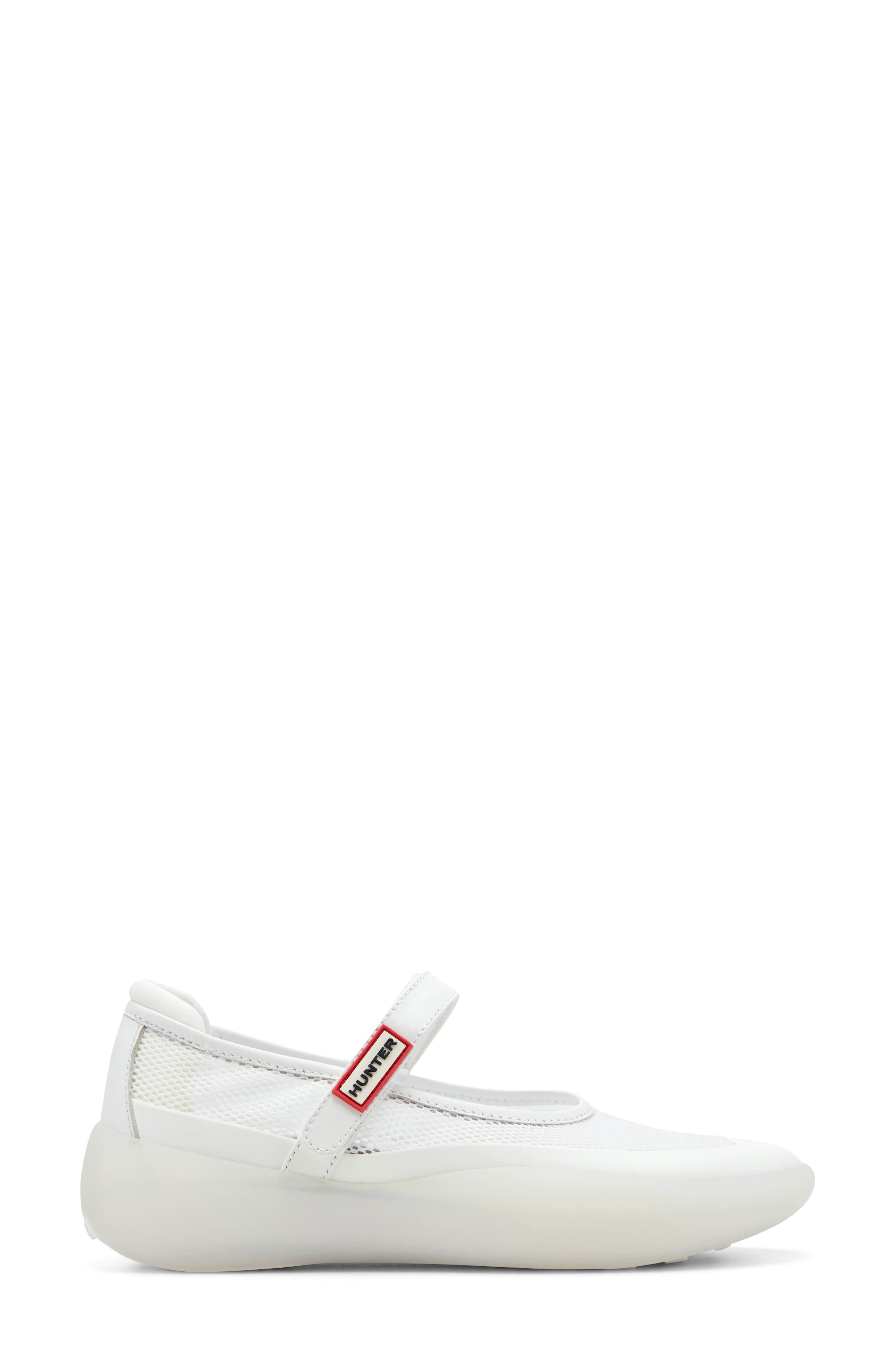 Hunter Mire Mary Jane Sneaker, Alternate, color, White