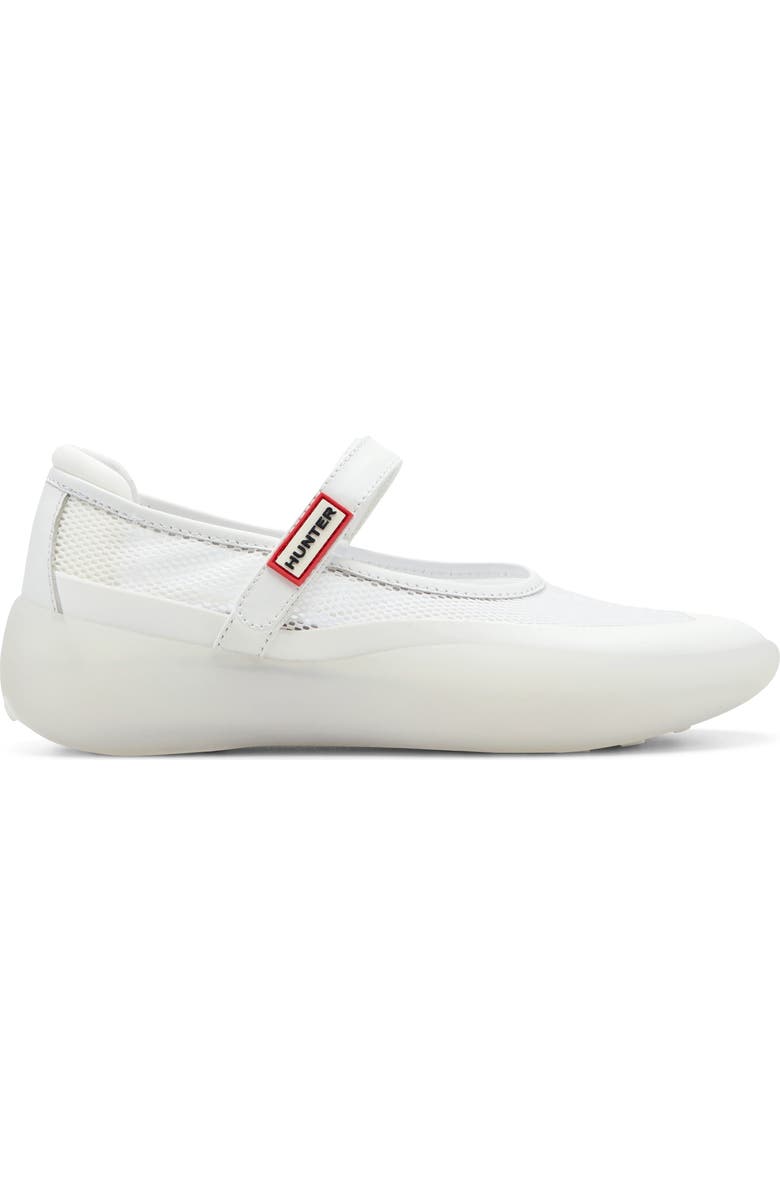 Hunter Mire Mary Jane Sneaker, Alternate, color, White